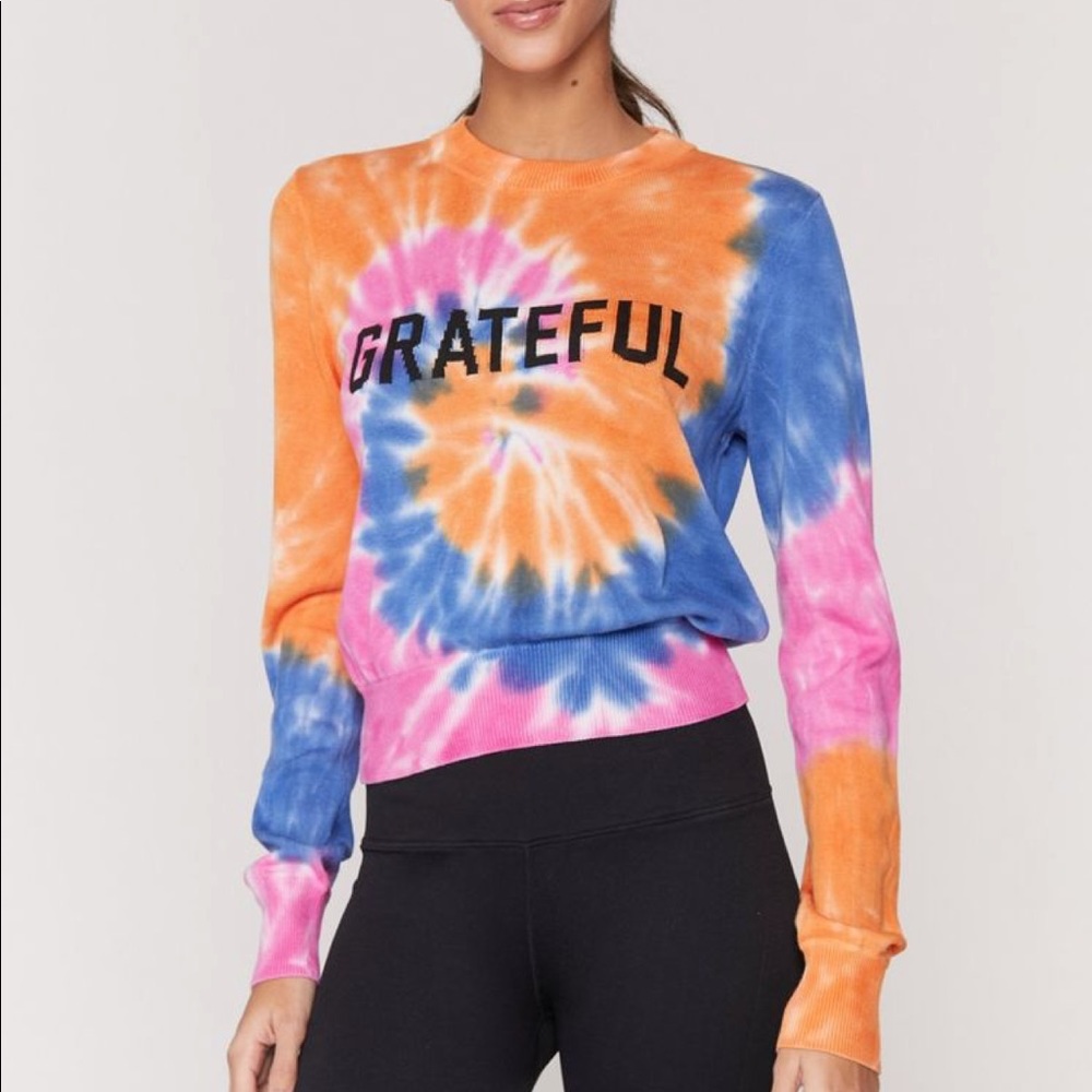 Spiritual Gangster Grateful Tie Dye Sweater